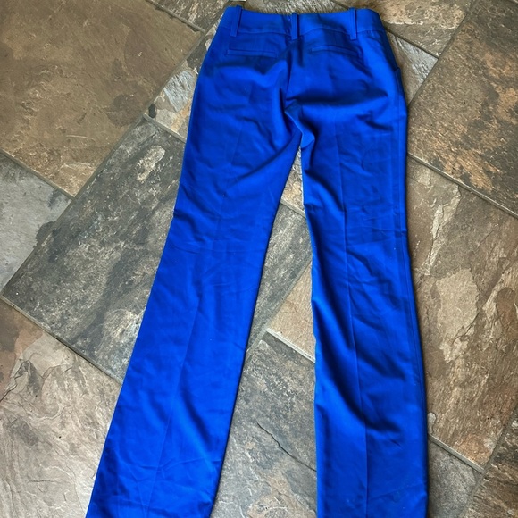 NWT- Gianni Bini Royal Blue Trousers - size 0 - Picture 4 of 4
